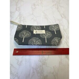 Natural Style Gray Handmade Cosmetics Bag